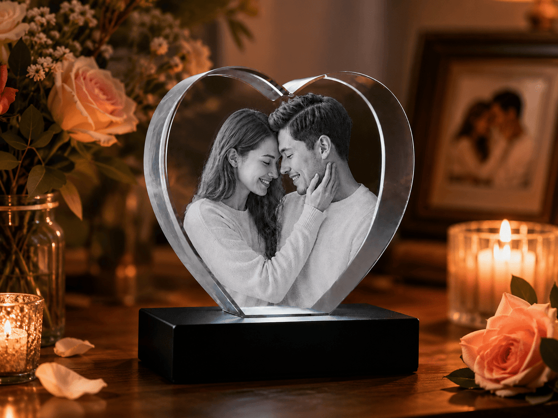 A Love Story Preserved in Crystal: A Gift for the One Who Still Makes Home Feel Warm - Laverina