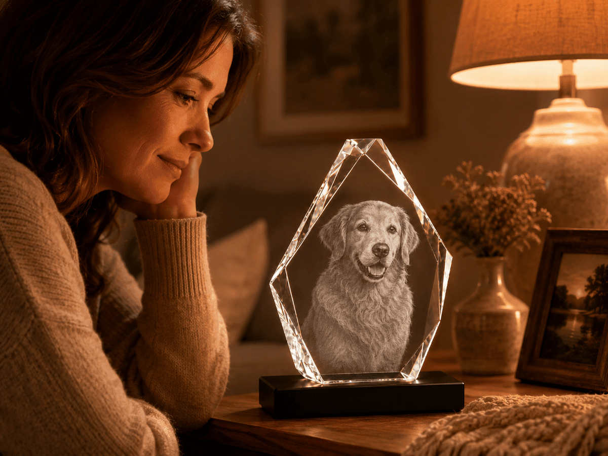 When a Pet Becomes Family: A Memorial Gift That Keeps Them Close - Laverina