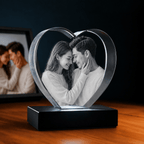 3D Laverina - Tabletop - Heart - Wedding - Laverina