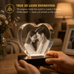 3D Laverina - Tabletop - Heart - Wedding - Laverina