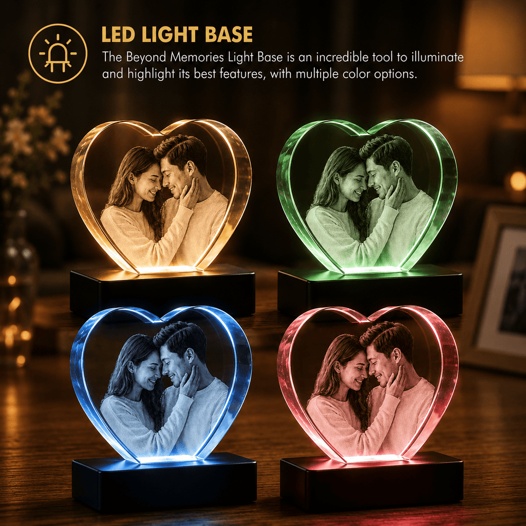 3D Laverina - Tabletop - Heart - Wedding - Laverina