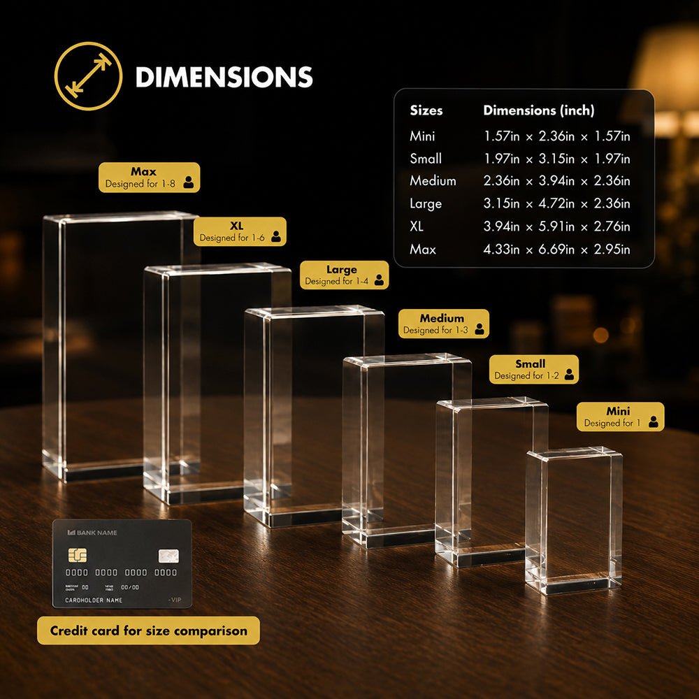 3D Laverina - Tabletop - Rectangle - For Her - Laverina