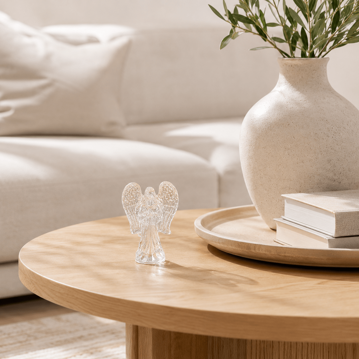 Crystal Angel Figurine - Laverina