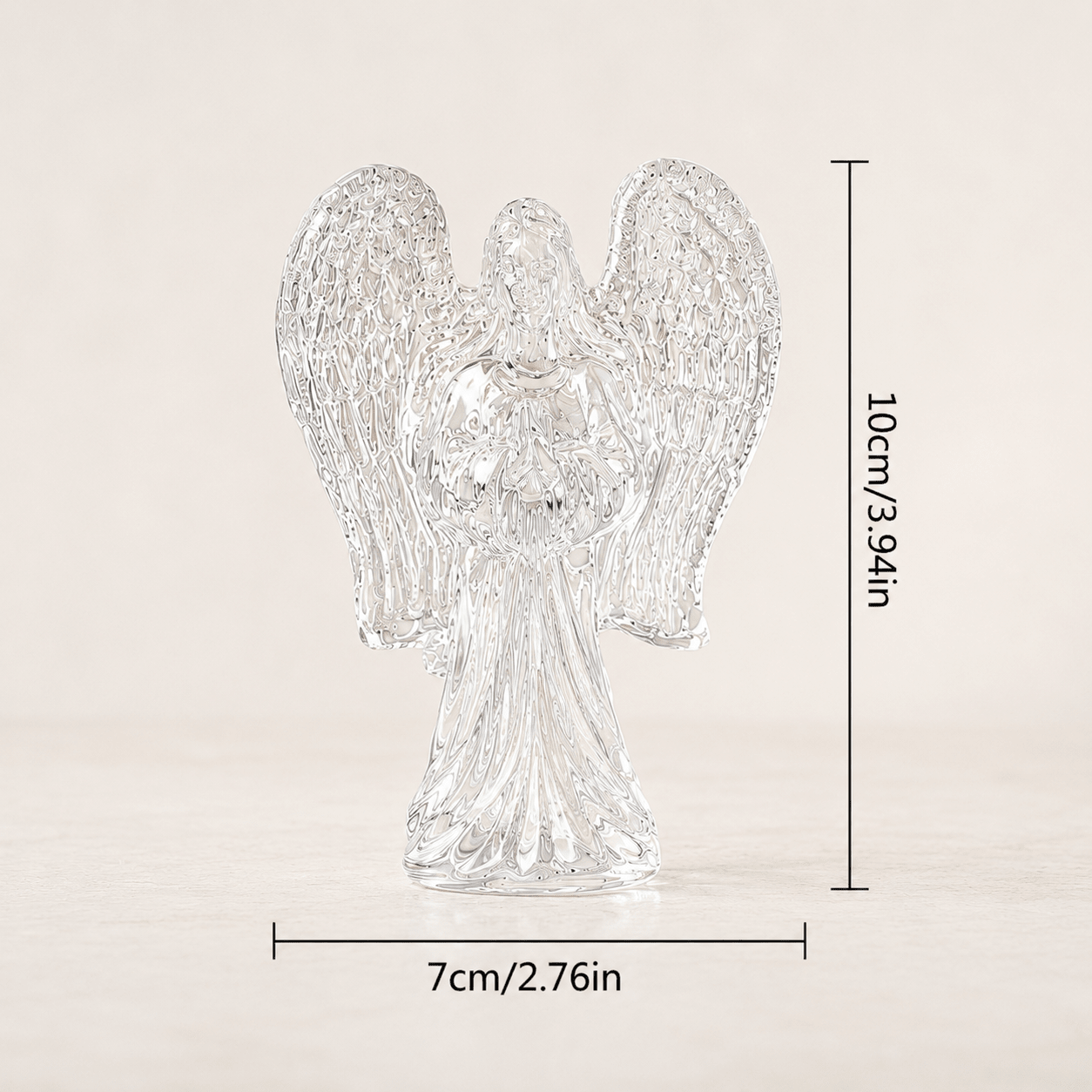 Crystal Angel Figurine - Laverina