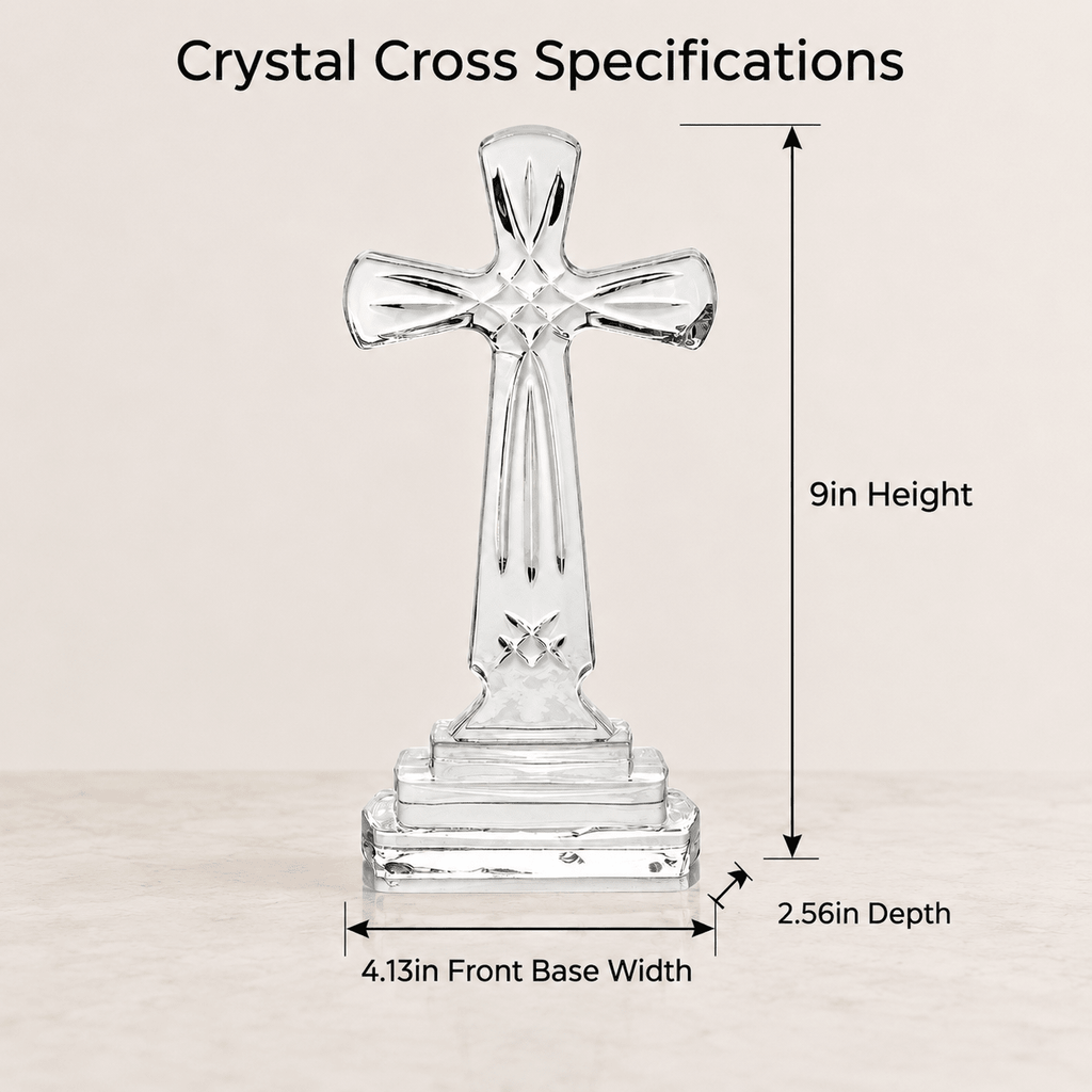Crystal Cross Decor - Laverina