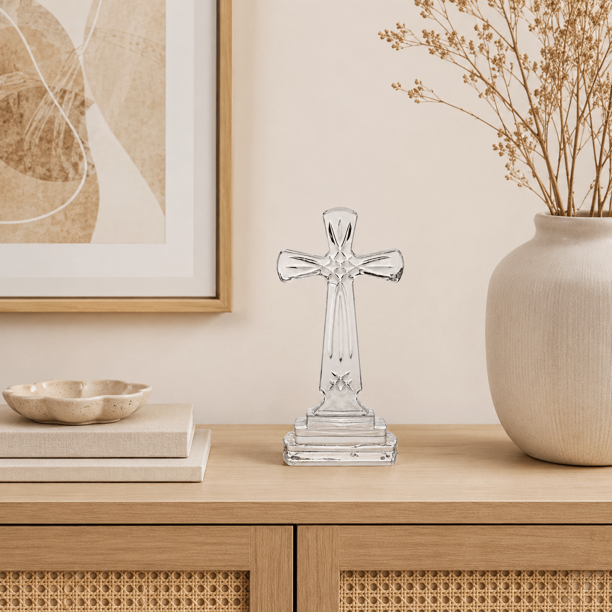 Crystal Cross Decor - Laverina
