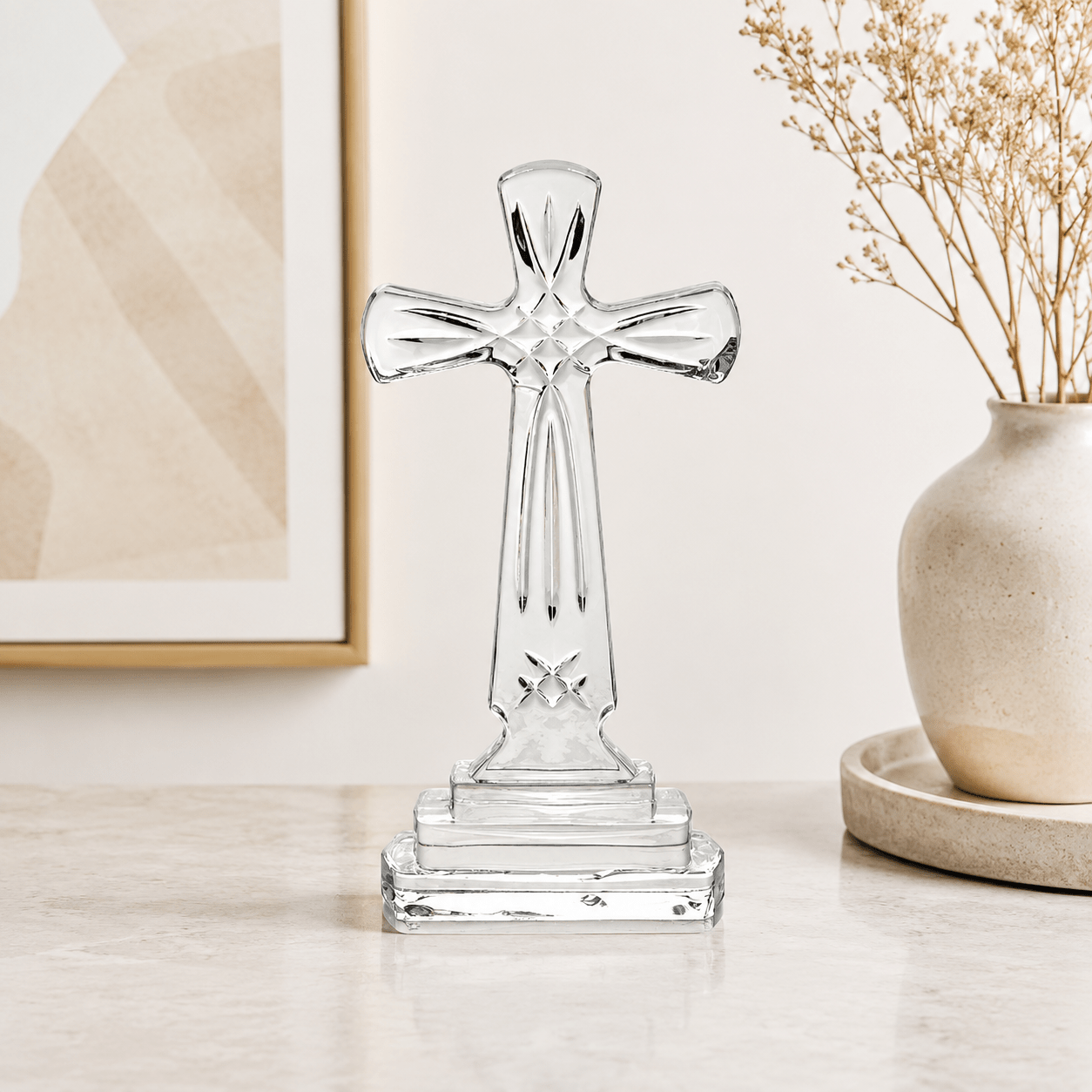 Crystal Cross Decor - Laverina