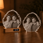 Custom 3D Crystal Iceberg Keepsake | Personalized Engraved Gift - Laverina