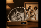 Custom 3D Crystal Iceberg Keepsake | Personalized Engraved Gift - Laverina
