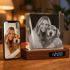 Custom 3D Crystal Square Keepsake - Laverina