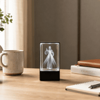 Divine Mercy Jesus Crystal Keepsake - Laverina