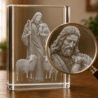 Good Shepherd Crystal Keepsake - Laverina