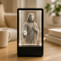 Illuminated Jesus Crystal Keepsake - Laverina