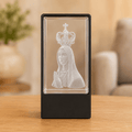 Our Lady of Fatima Crystal Keepsake - Laverina